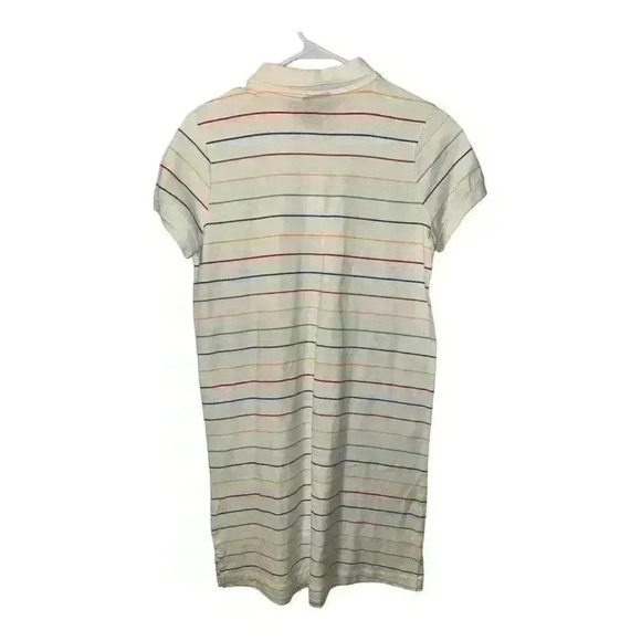Nike Girls Striped Polo Shirt Dress, XL - Picture 4 of 5